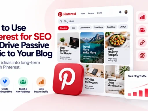 How to Use Pinterest for SEO and Drive Passive Traffic to Your Blog