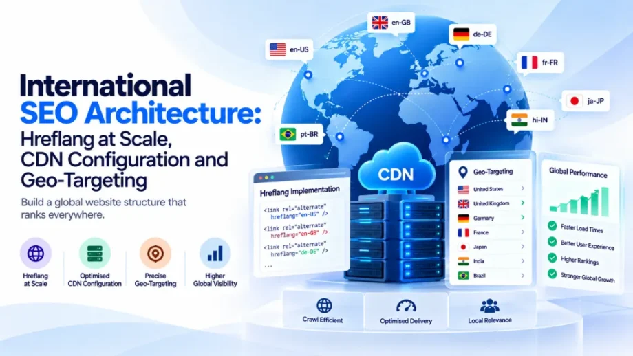 International SEO Architecture: Hreflang at Scale, CDN Configuration and Geo-Targeting