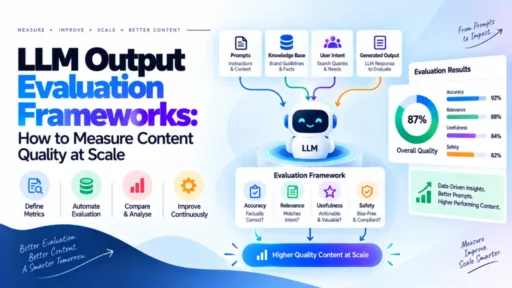 LLM Output Evaluation Frameworks: How to Measure Content Quality at Scale