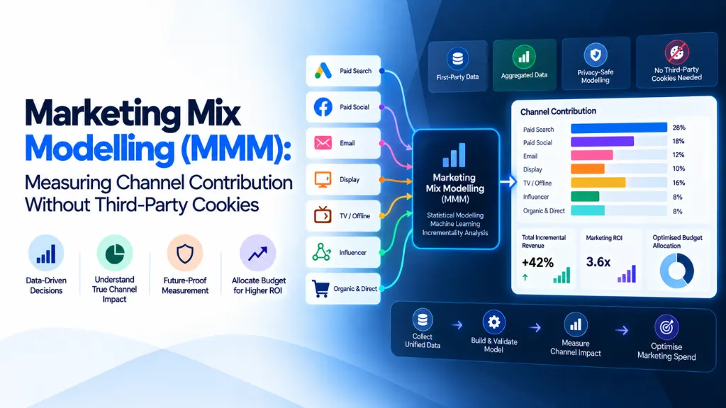Marketing Mix Modelling (MMM): Measuring Channel Contribution Without Third-Party Cookies