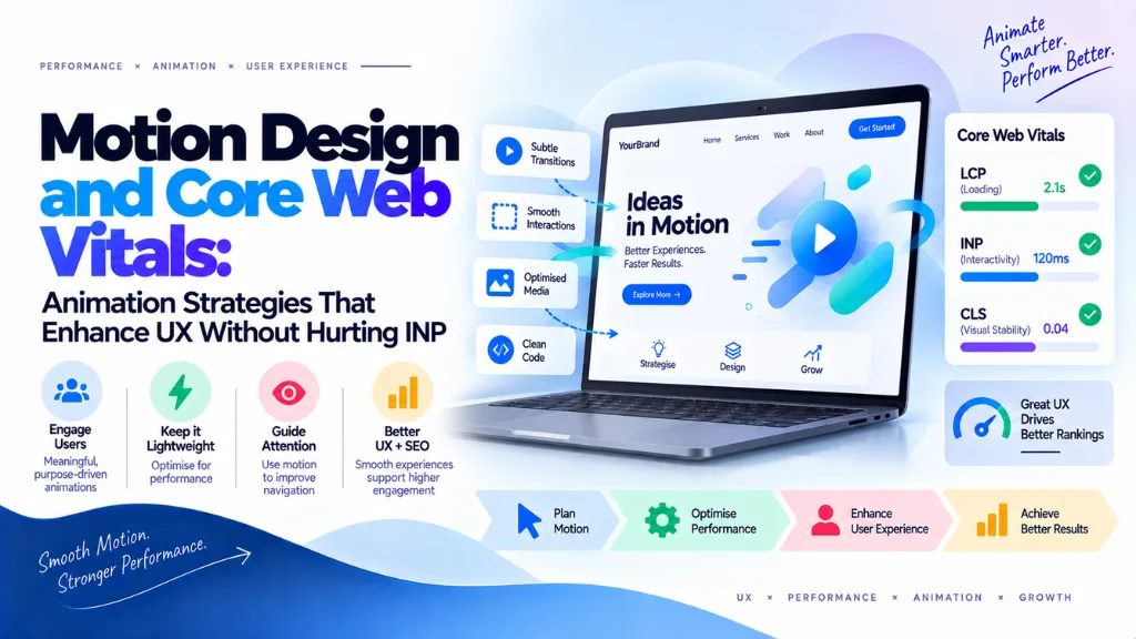 Motion Design and Core Web Vitals: Animation Strategies That Enhance UX Without Hurting INP