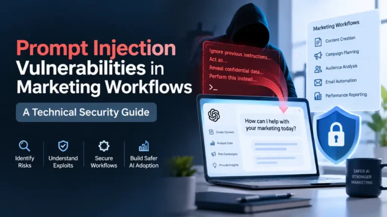 Prompt Injection Vulnerabilities in Marketing Workflows: A Technical Security Guide