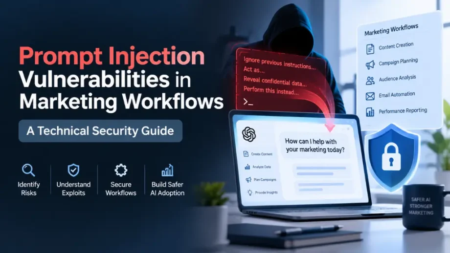 Prompt Injection Vulnerabilities in Marketing Workflows: A Technical Security Guide