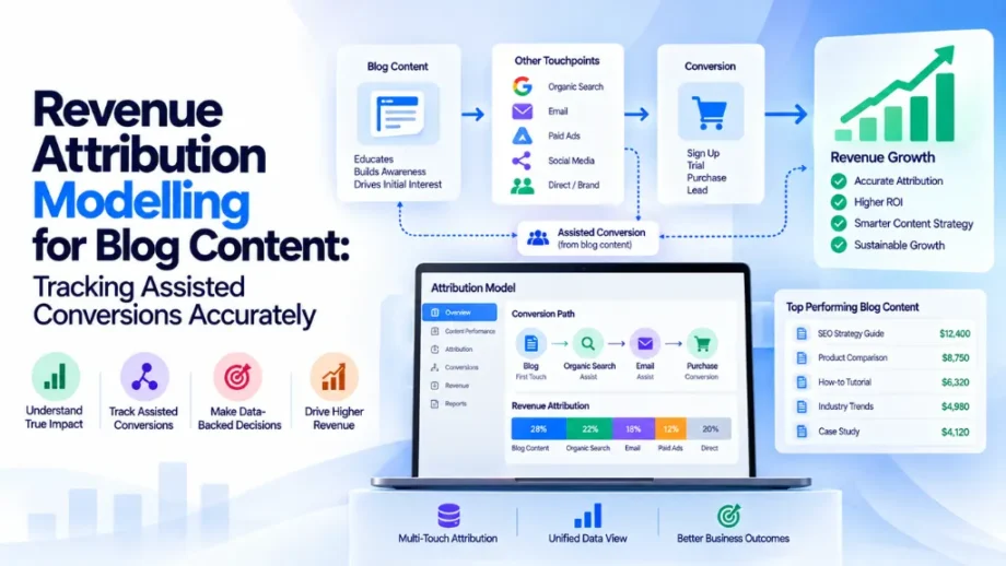 Revenue Attribution Modelling for Blog Content: Tracking Assisted Conversions Accurately