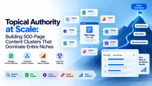 Topical Authority at Scale: Building 500-Page Content Clusters That Dominate Entire Niches