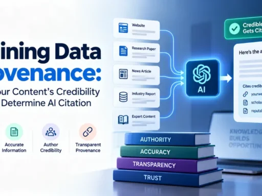 Training Data Provenance: Why Your Content's Credibility Signals Determine AI Citation