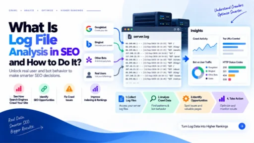 What Is Log File Analysis in SEO and How to Do It?