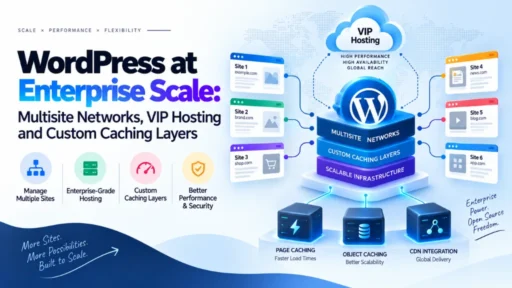 WordPress at Enterprise Scale: Multisite Networks, VIP Hosting and Custom Caching Layers