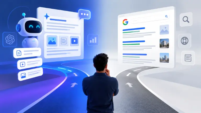 AI Search vs Traditional Search: How User Behavior Is Splitting