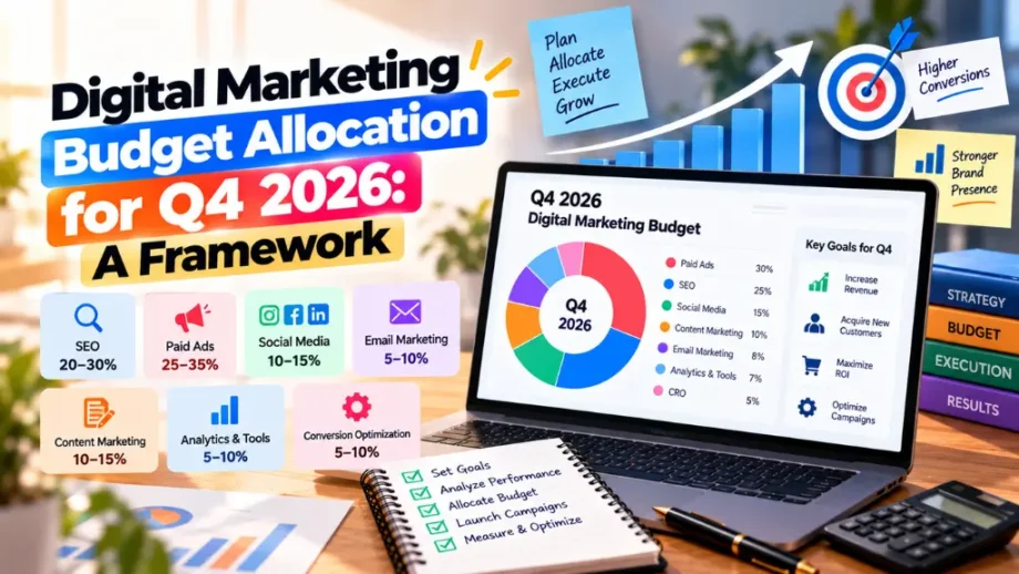 Digital Marketing Budget Allocation for Q4 2026: A Framework
