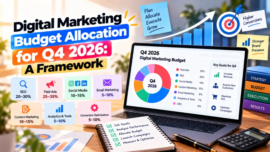 Digital Marketing Budget Allocation for Q4 2026: A Framework