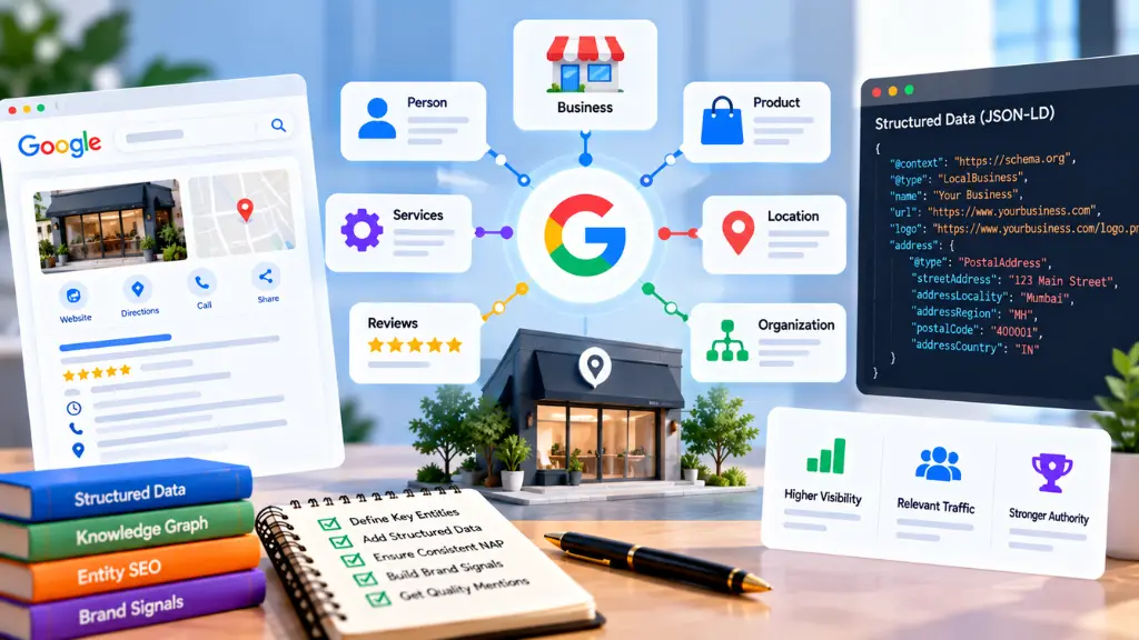 Entity SEO Explained: How to Help Google Understand What Your Business Is