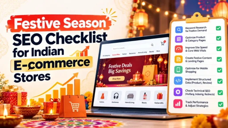 Festive Season SEO Checklist for Indian E-commerce Stores