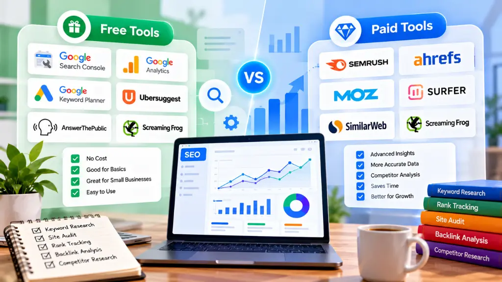 Free vs Paid SEO Tools: What a Small Business Actually Needs in 2026