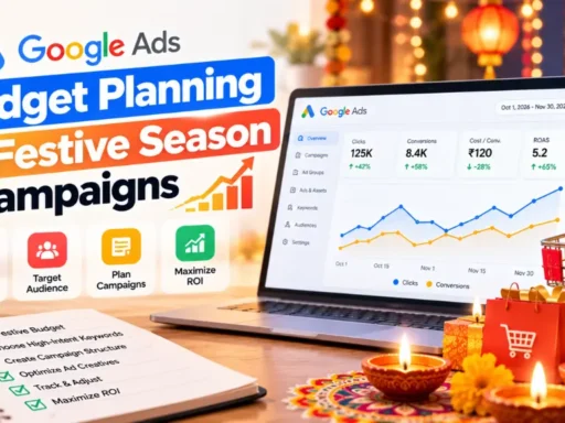 Google Ads Budget Planning for Festive Season Campaigns