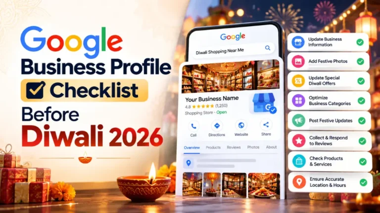 Google Business Profile Checklist Before Diwali 2026
