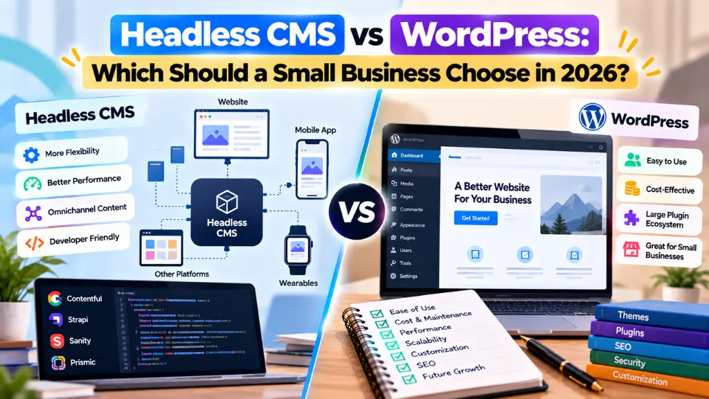 Headless CMS vs WordPress: Which Should a Small Business Choose in 2026?