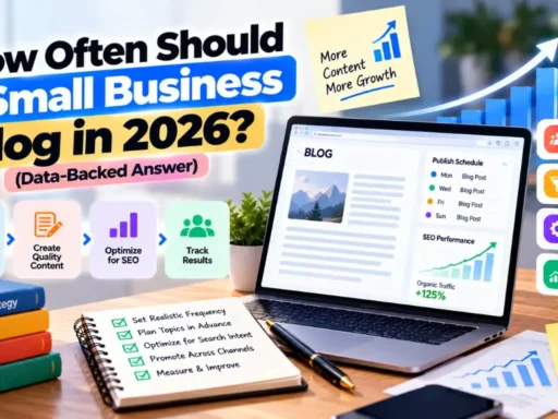 How Often Should a Small Business Blog in 2026? (Data-Backed Answer)