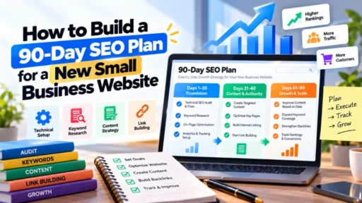 How to Build a 90-Day SEO Plan for a New Small Business Website