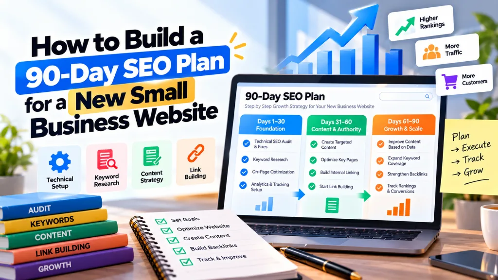 How to Build a 90-Day SEO Plan for a New Small Business Website