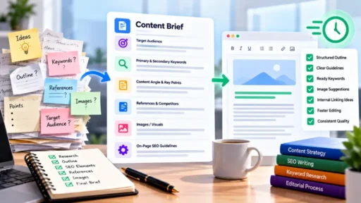How to Build a Content Brief Template That Cuts Editing Time in Half