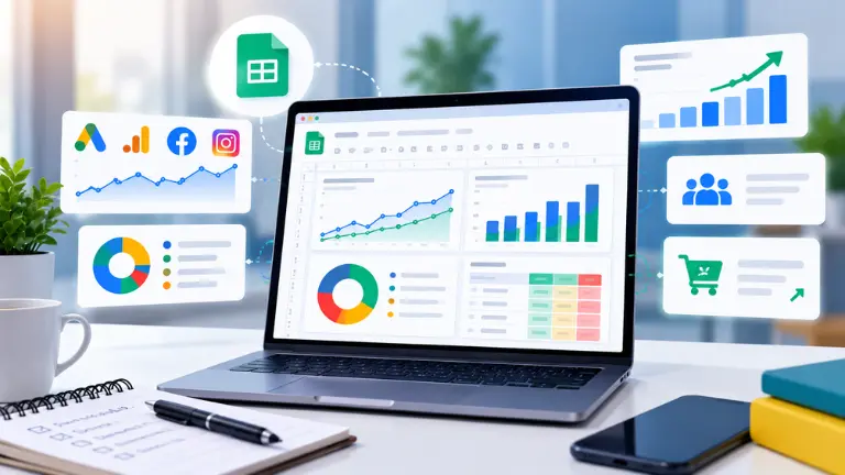 How to Build a Simple Marketing Dashboard in Google Sheets
