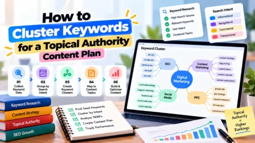 How to Cluster Keywords for a Topical Authority Content Plan