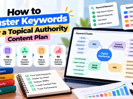 How to Cluster Keywords for a Topical Authority Content Plan