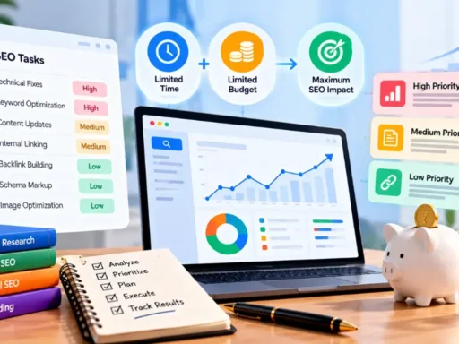 How to Prioritize SEO Tasks With Limited Time and Budget