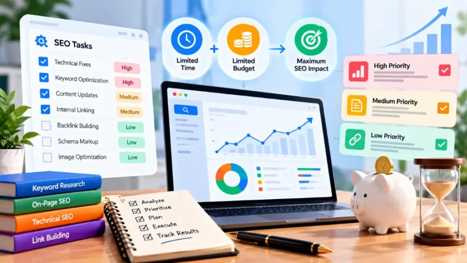 How to Prioritize SEO Tasks With Limited Time and Budget