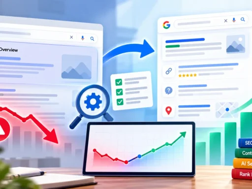 How to Recover Rankings Lost to AI Overviews
