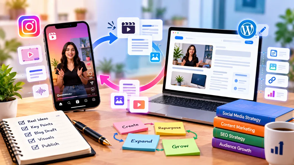 How to Repurpose Instagram Reels Into Blog Content (and Vice Versa)