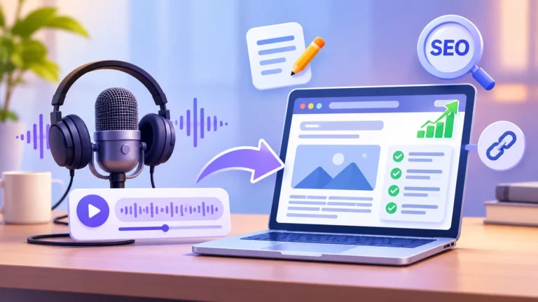 How to Turn a Podcast Episode Into a Fully Optimized Blog Post