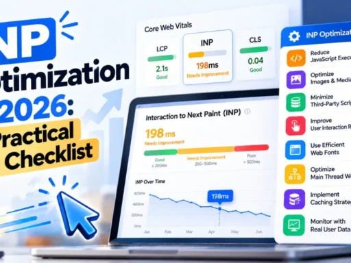 INP Optimization in 2026: A Practical Fix Checklist