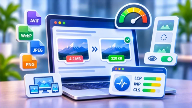 Image Optimization for Core Web Vitals: Formats, Sizing, and Lazy Loading