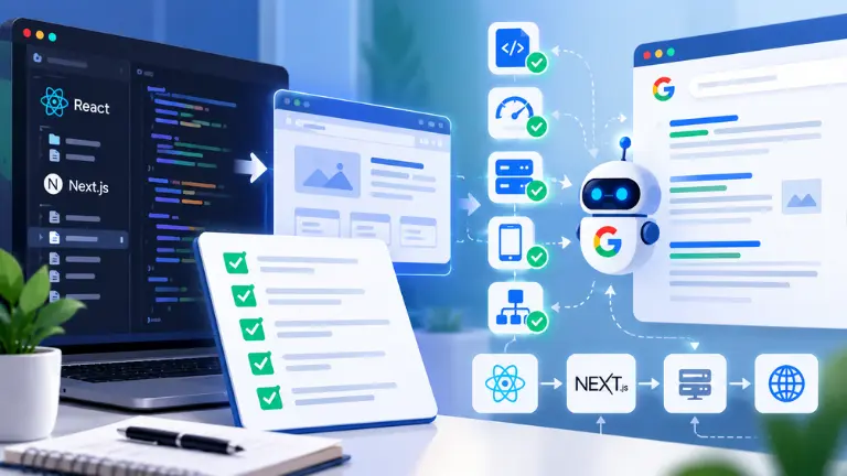 JavaScript SEO Checklist for React and Next.js Sites