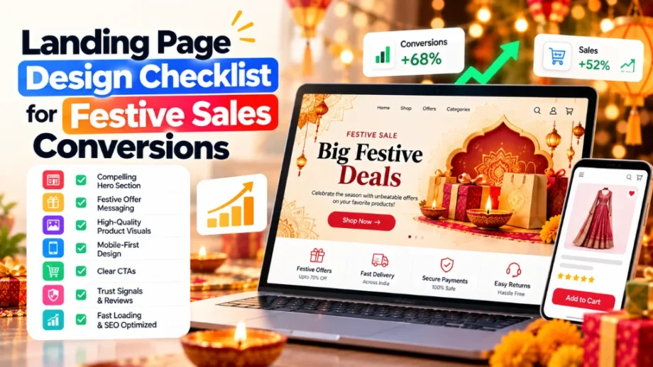 Landing Page Design Checklist for Festive Sales Conversions
