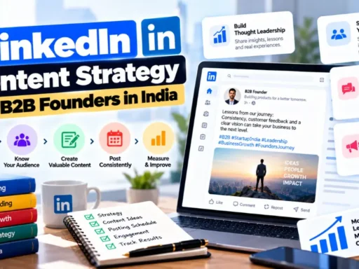 LinkedIn Content Strategy for B2B Founders in India