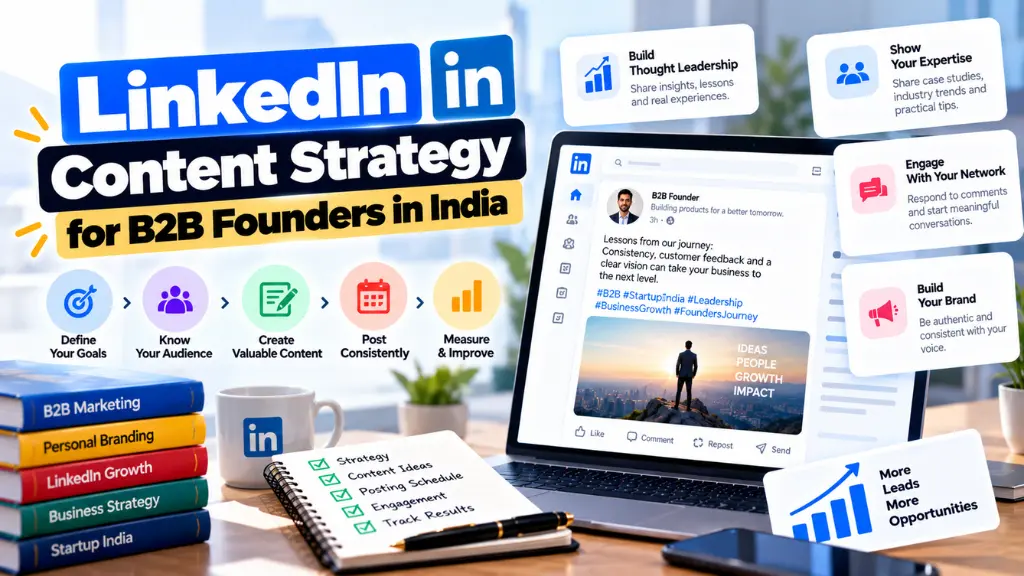 LinkedIn Content Strategy for B2B Founders in India