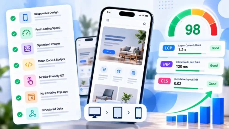 Mobile-First Design Checklist for 2026 Core Web Vitals