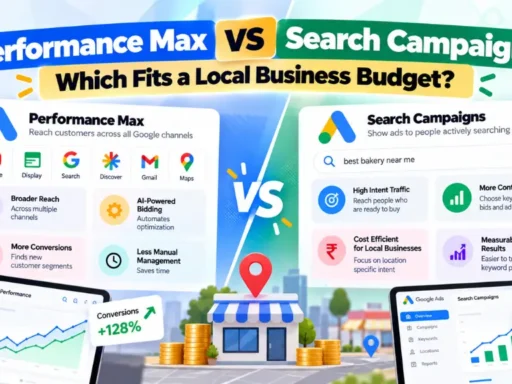 Performance Max vs Search Campaigns: Which Fits a Local Business Budget?