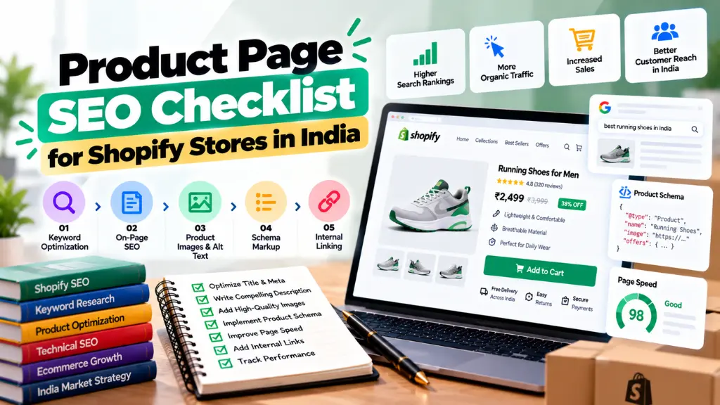 Product Page SEO Checklist for Shopify Stores in India