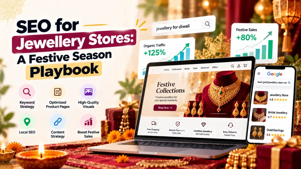 SEO for Jewellery Stores: A Festive Season Playbook