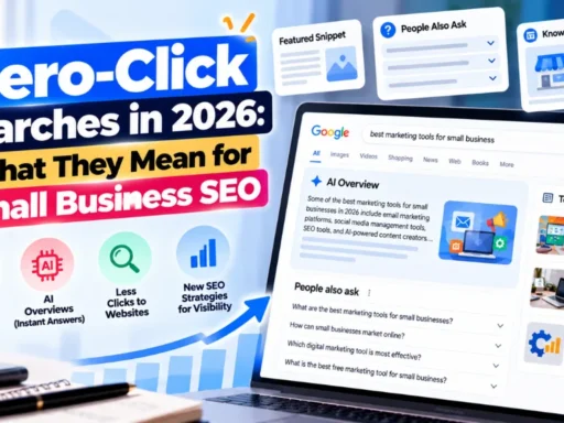 Zero-Click Searches in 2026: What They Mean for Small Business SEO