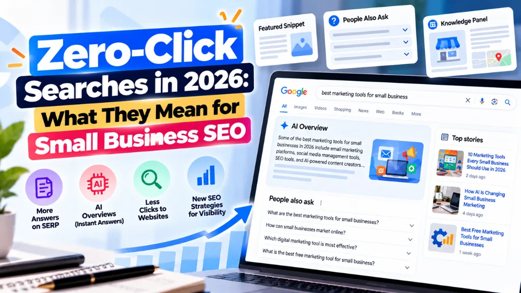 Zero-Click Searches in 2026: What They Mean for Small Business SEO